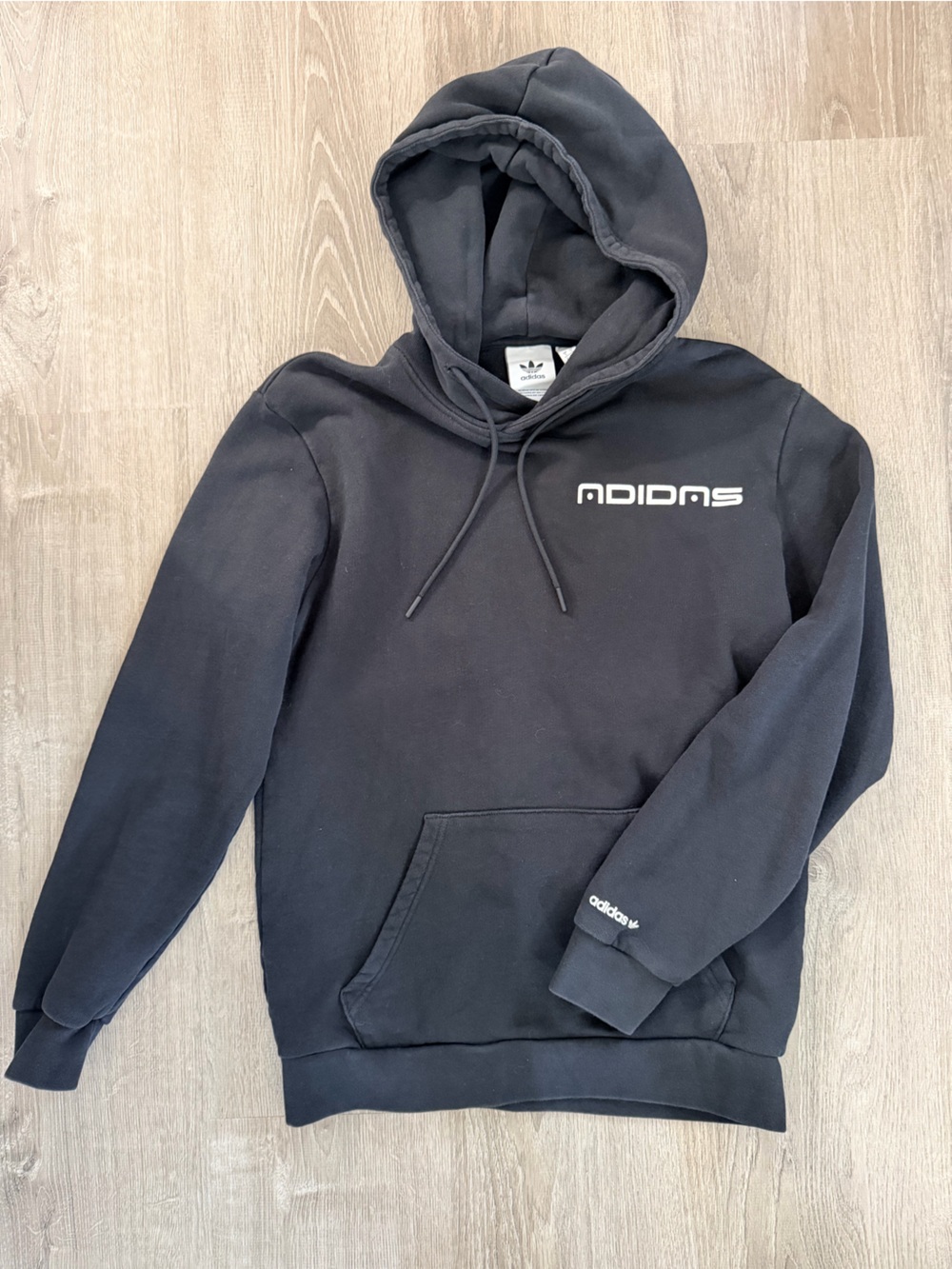 Adidas Black Hoodie with Logo